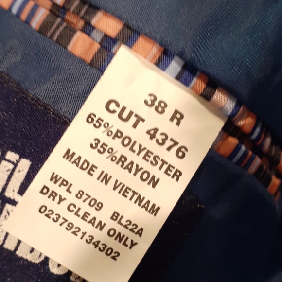 NWOT Men Billy London Black Sport Coat/Blazer 38R - Picture 3 of 4